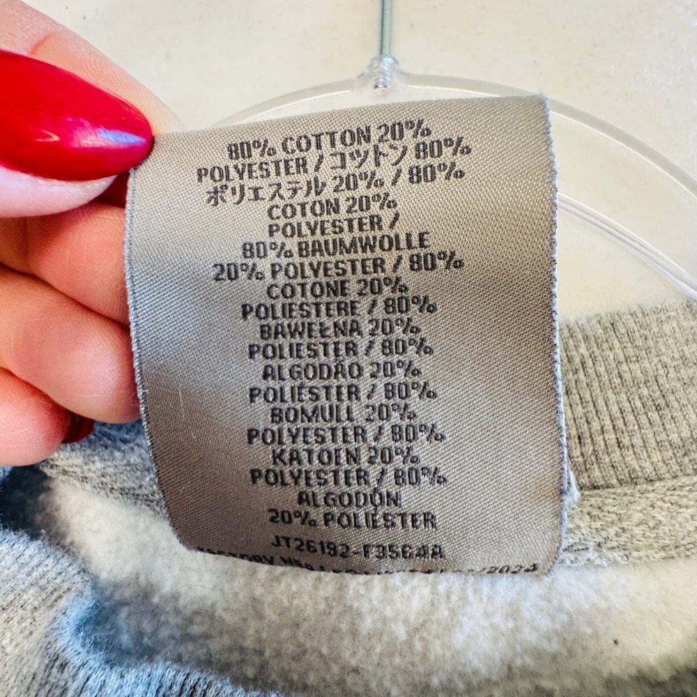 Taylor Swift‎ Eras Tour Crewneck Sweatshirt Gray Graphic Pullover Medium Merch - Picture 4 of 8